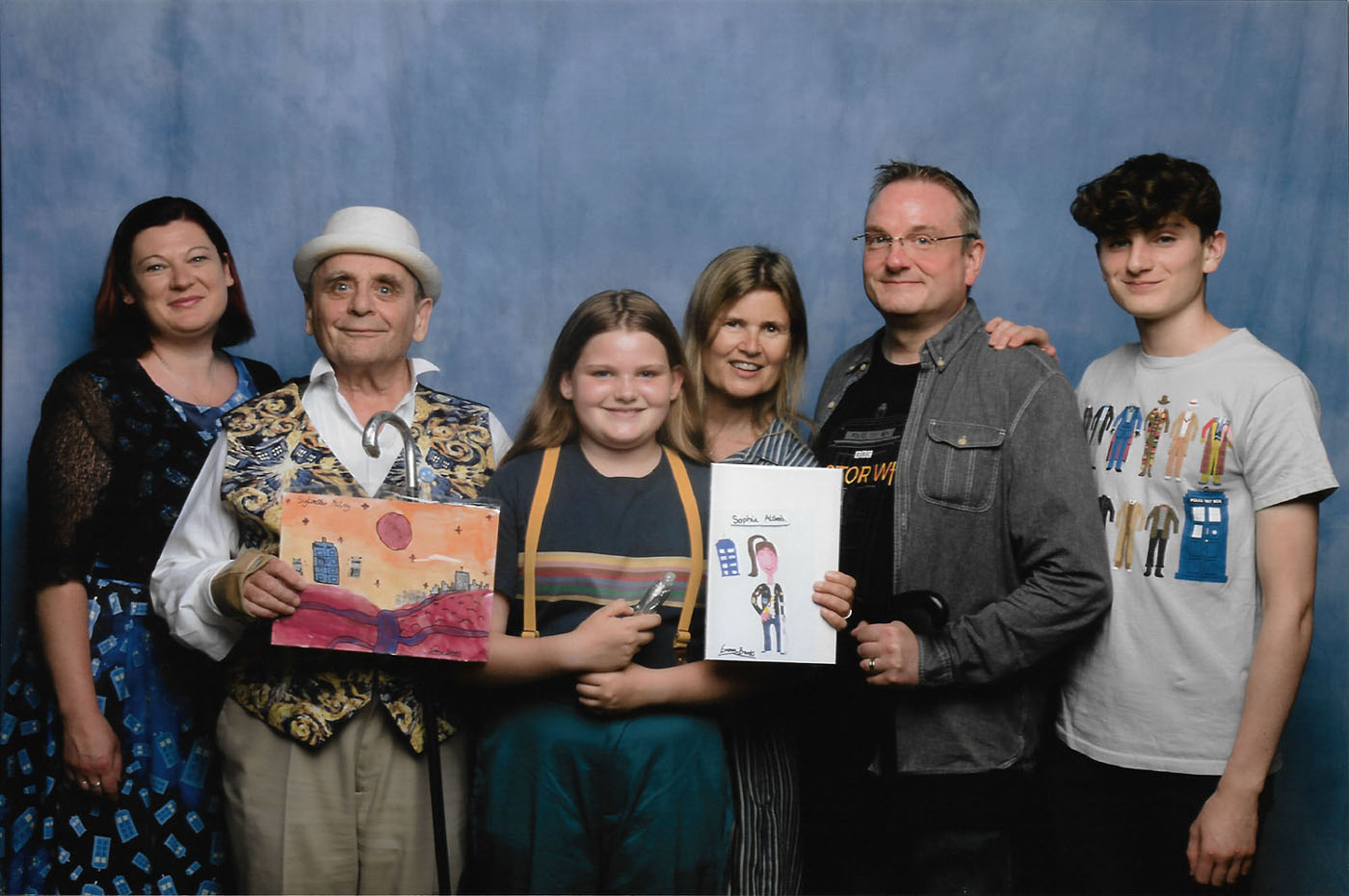 [Meeting Sylvester McCoy & Sophie Aldred]