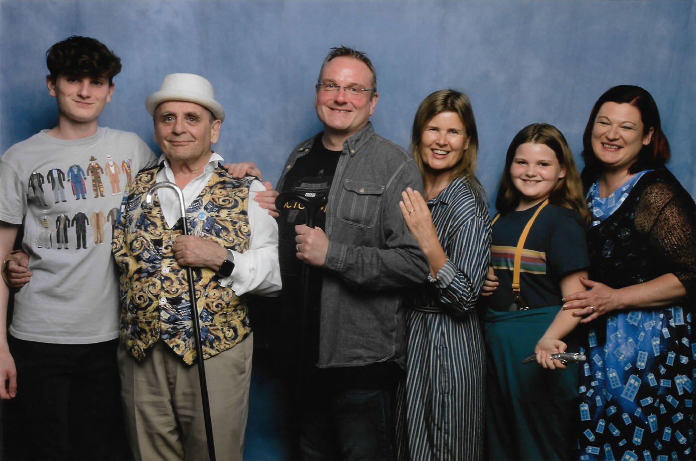 [Meeting Sylvester McCoy & Sophie Aldred]