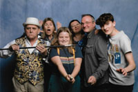 Meeting Sylvester McCoy & Sophie Aldred