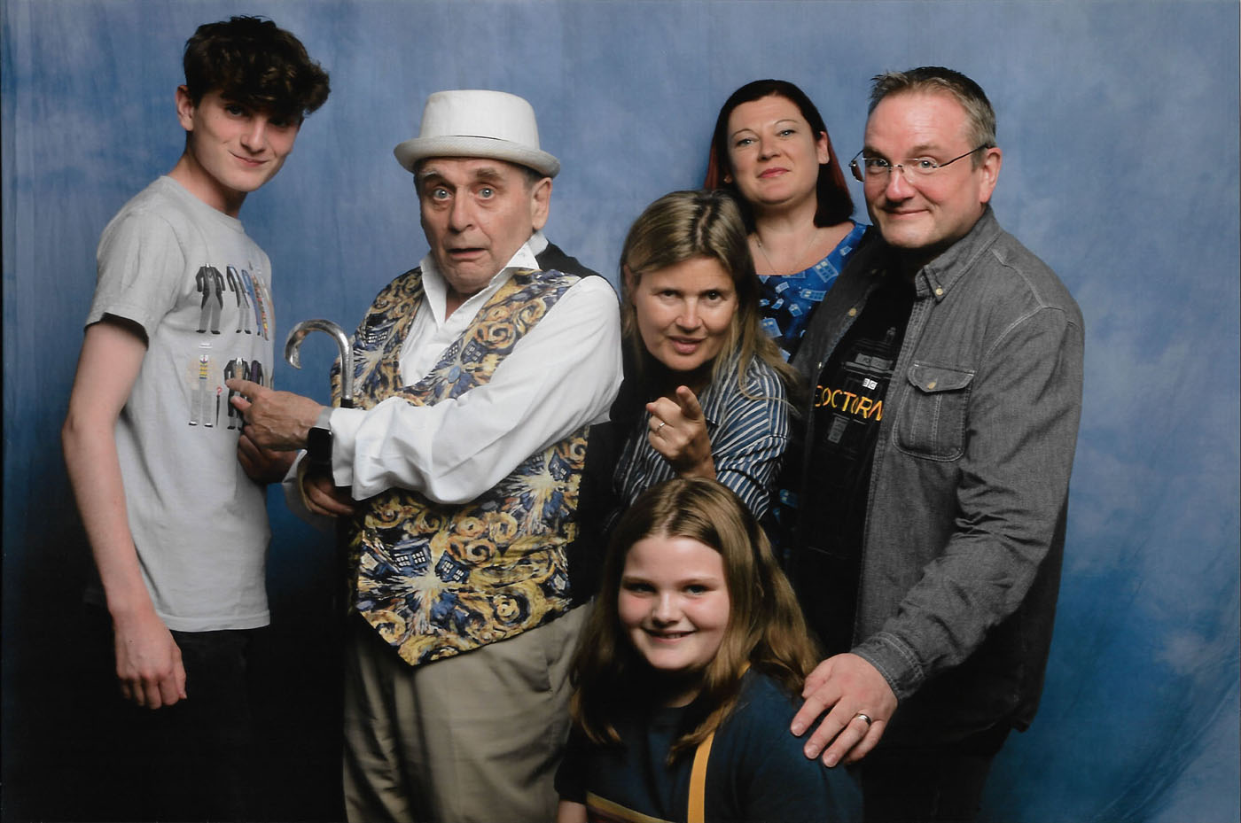 [Meeting Sylvester McCoy & Sophie Aldred]