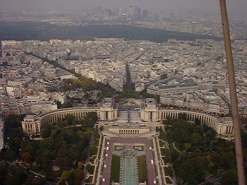 [Aerial view of Paris]