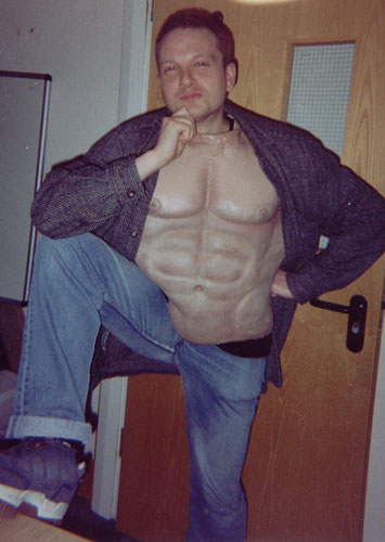 [This is how I looked before I let myself go a bit...]